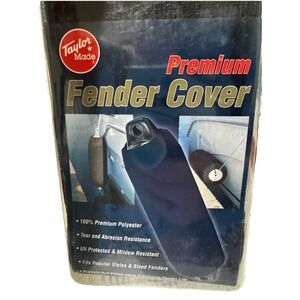 Taylor Made Premium Boat Fender Cover #9205R Medium Black 8.5" x 27" New